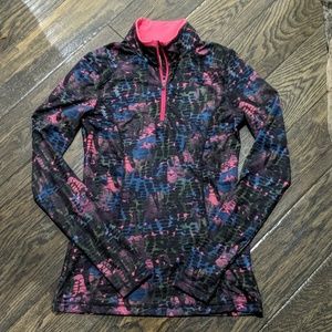 Lole Patterned Half Zip